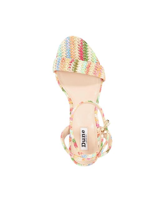 Dune Multicolor Memee Heeled Sandal