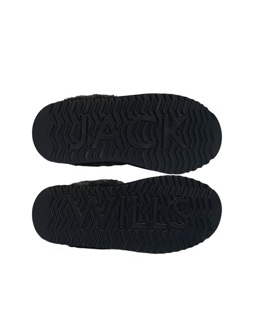 Jack Wills Black Slip On Snug for men