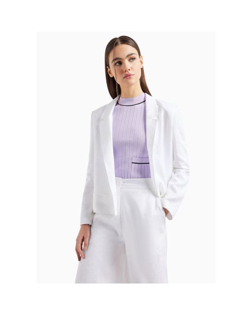ARMANI EXCHANGE White Giacca
