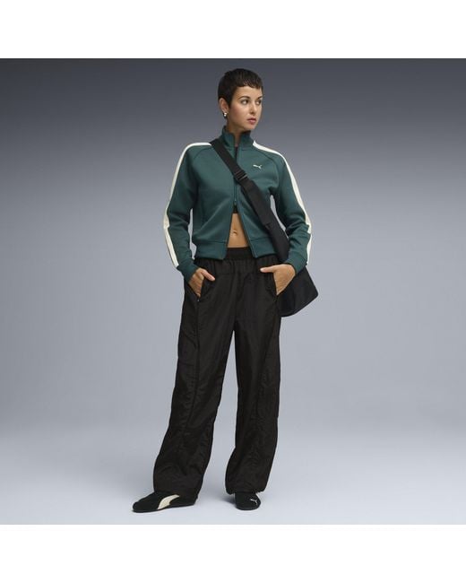 PUMA Green T7 Track Jacket