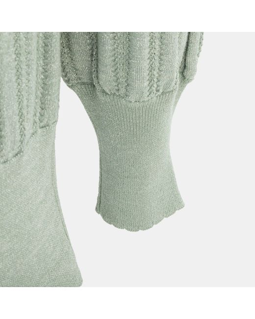 Miso Green Knit Jumper