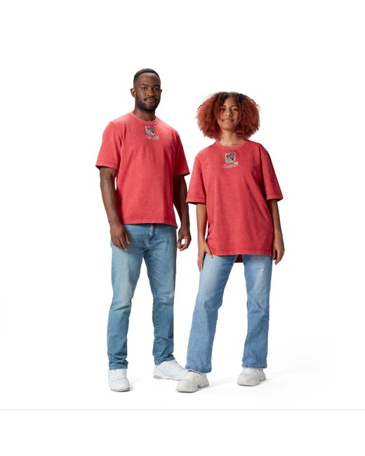 Canterbury Red British & Irish Lions Heritage T-Shirt 2025 for men