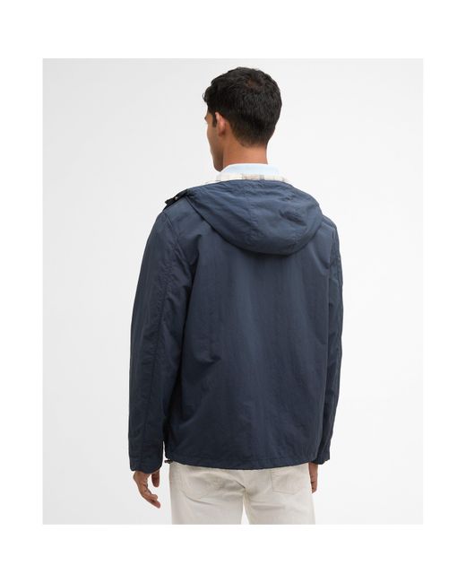 Barbour Blue Jacket Baywick Showerproof Jacket for men