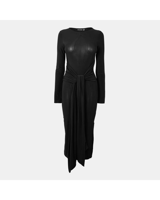 I Saw It First Black Isif Midi Bodycon Dress