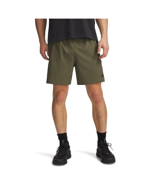 Under Armour Green Ua Vanish Woven 6In Shorts for men