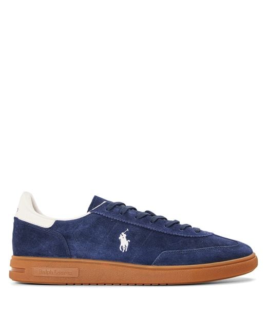 Polo Ralph Lauren Blue Bedford Low-Top Trainers for men