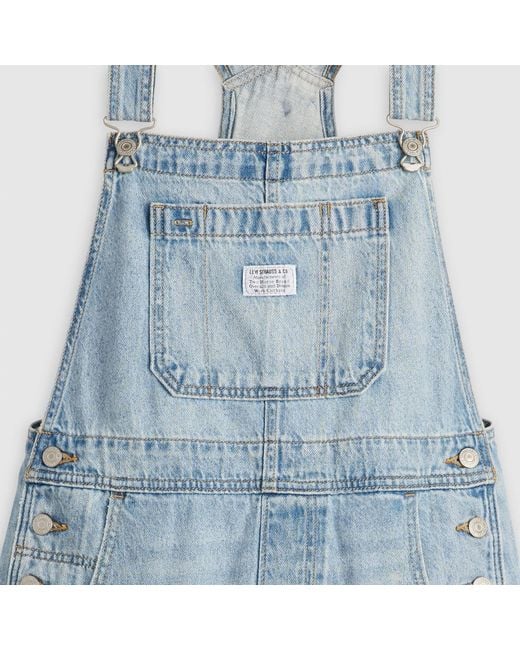Levi's Blue Utility Summer Denim Shorts
