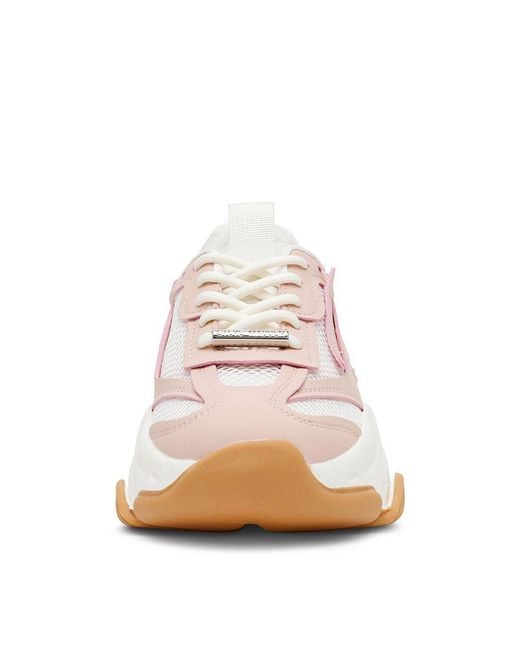 Steve Madden Pink Possession Chunky Trainers