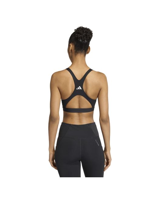 Adidas Black Tlrdreact Training High-Support Bra