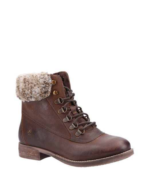 Hush Puppies Brown Effie Boot