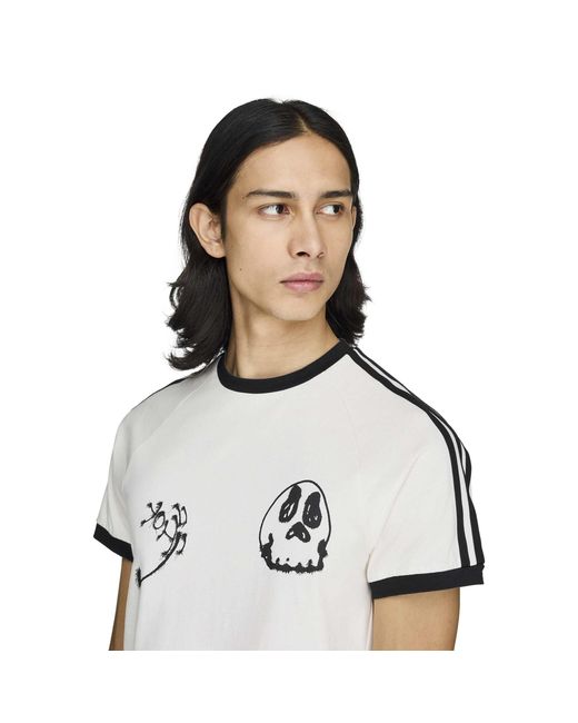 Y-3 Natural Gfx Cali Tee Sn64 for men