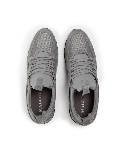 Mallet Gray Archway 1.0 Low-Top Trainers for men