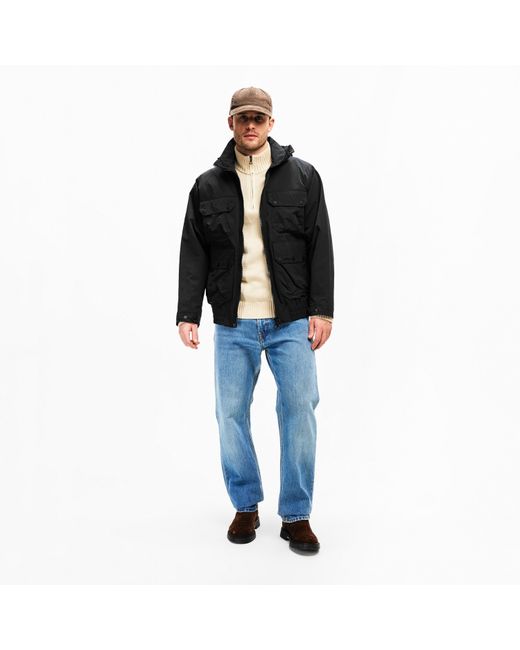 Barbour Blue Re Flight Beda Re-Engineered Field Jacket for men
