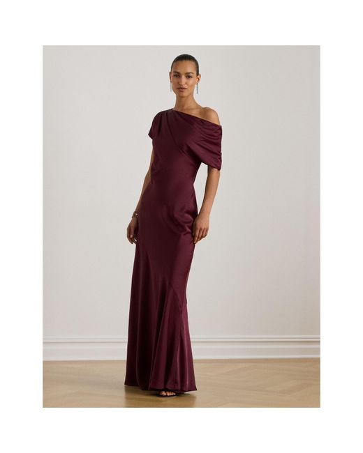 Ralph Lauren Purple Neagan Ball Gown