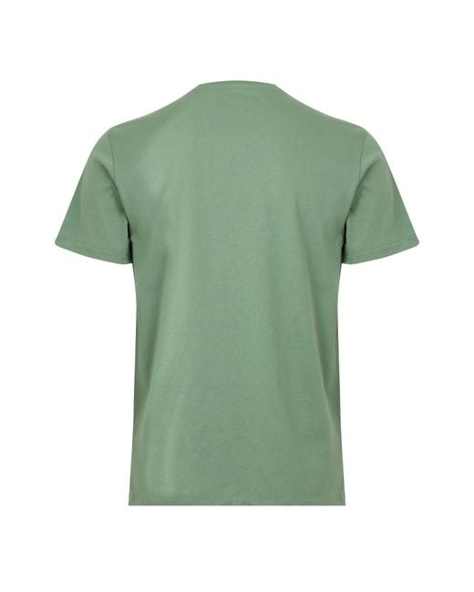 Polo Ralph Lauren Green Box Logo T-Shirt for men