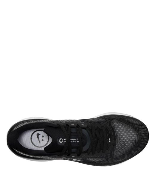 Nike Black Vomero 17 Road Running Shoes