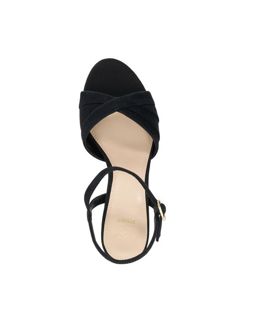 Dune Blue Mallorca Block Court Shoes