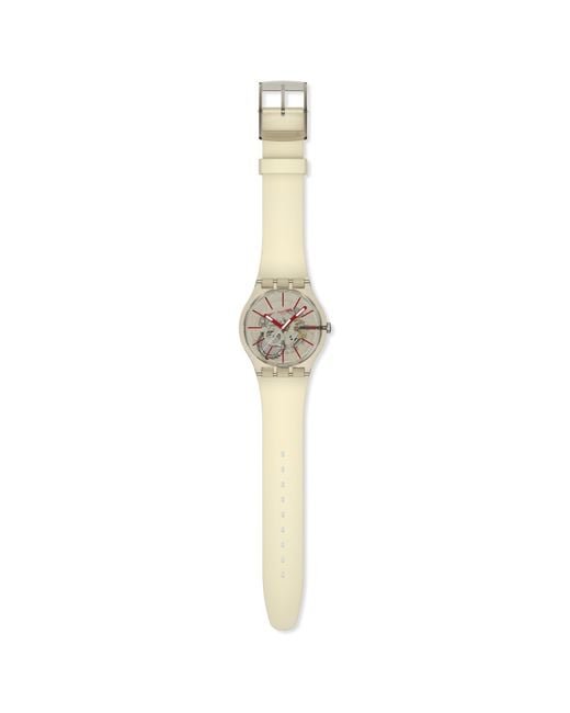 Swatch Metallic Essentials Analogue Quartz Watch
