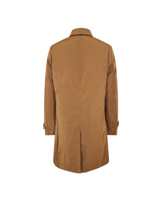 Boss Brown C-Cam-Inpad Overcoat for men