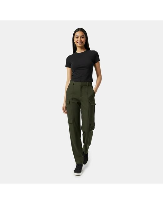 Jack Wills Green Ladies Cargo Trousers