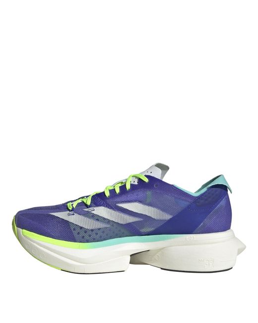 Adidas Blue Adizero Adios Pro Fast Neutral Road Running Shoes