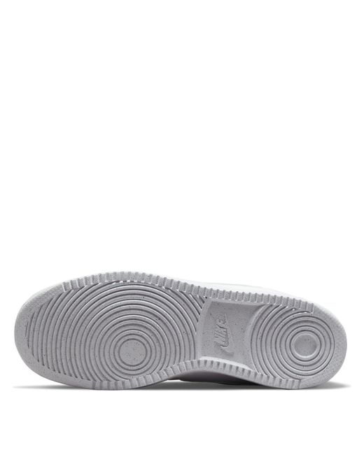 Nike White Court Vision Mid Next Nature for men
