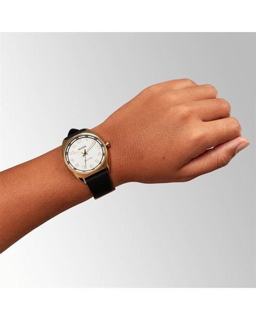 Nixon Metallic Analogue Quartz Watch for men
