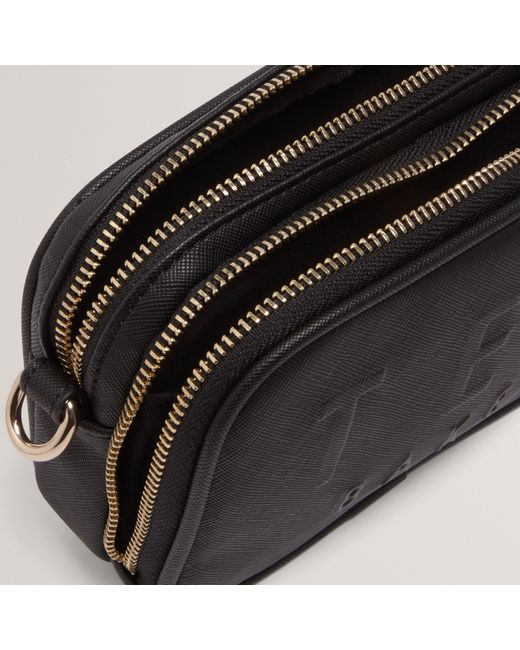 Ted Baker Black Webbing Detail S Crossbody Camera Bag