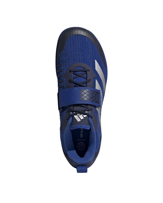 Adidas Blue The Total Training Shoes for men