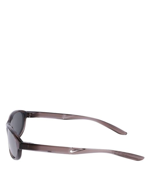 Nike Gray Retro Oval Sunglasses