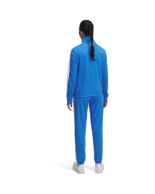 Under Armour Blue Tricot Tracksuit