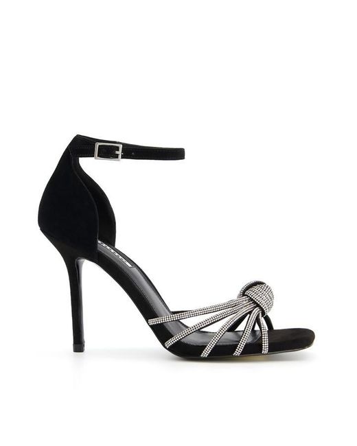 Dune black strappy hot sale sandals