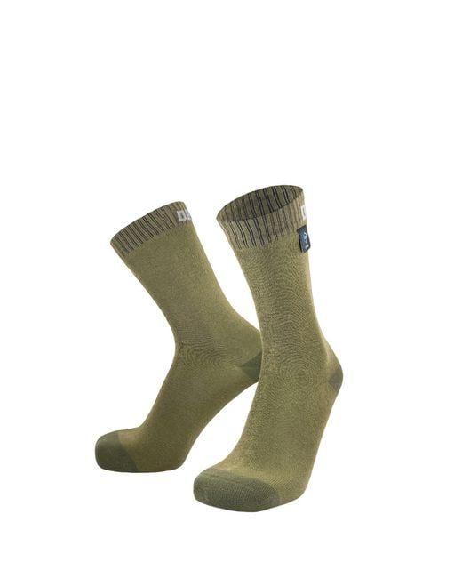 DexShell Green Ultra Thin Crew Socks