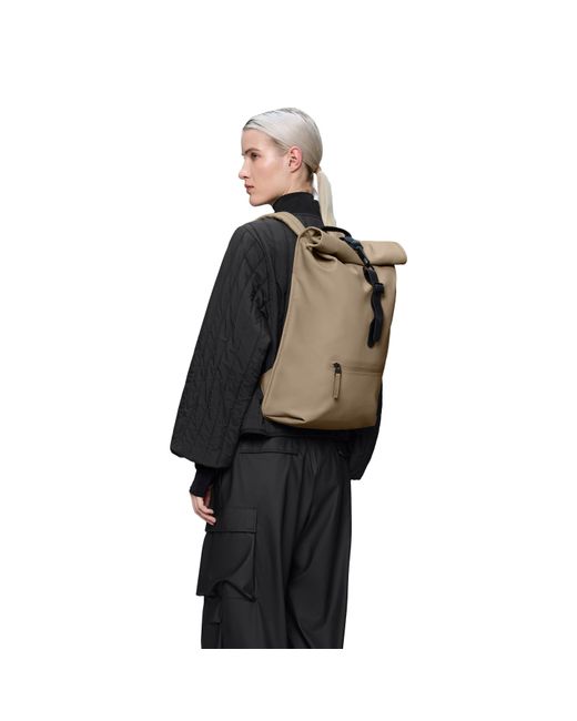 Rains Natural Rolltop Rucksack