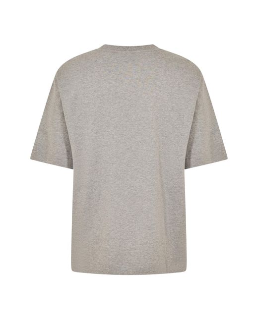 Off-White c/o Virgil Abloh Gray Skate T-Shirt for men