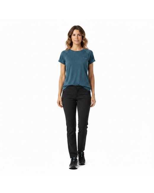 Columbia Blue Bogata Bay Tee Short Sleeve Performance T-Shirt