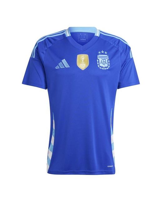 Adidas Blue Argentina Away Shirt 2024 Adults for men