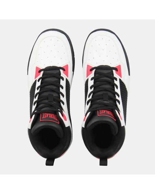 Everlast White Layup Lace Up Basketball Trainers for men