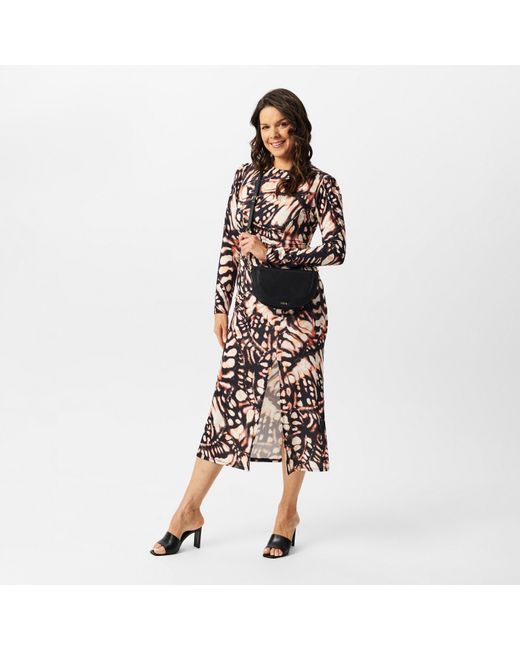 Biba White Jersey Midi Dress