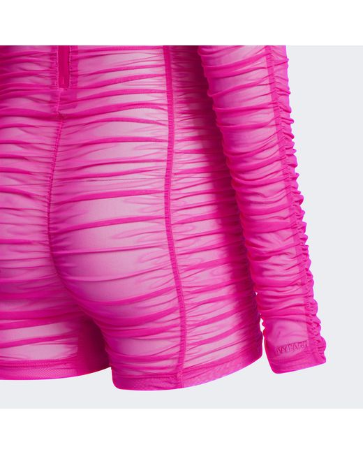 Adidas Pink X Ivy Park Mesh Romper