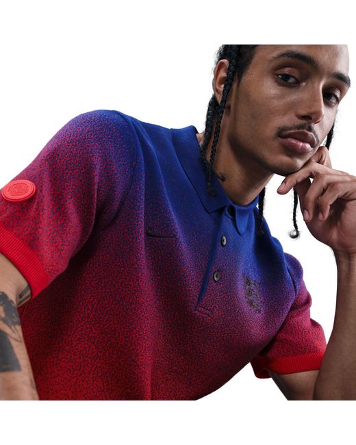 Nike Purple England Polo Shirt 2025 Adults for men