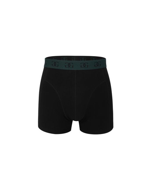 GIORGIO Black Essential 5-Pack Trunks for men