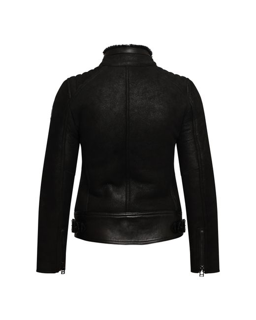 Belstaff Black Silverlake Leather Jacket