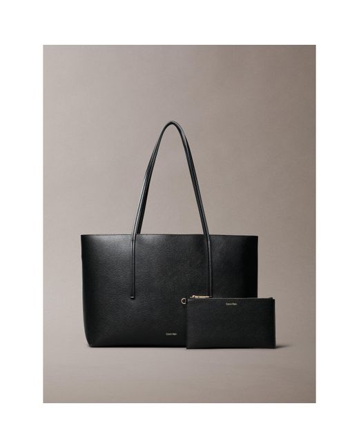 Calvin Klein Black Tote Bags