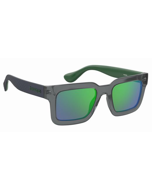Havaianas Green Vicente Square Sunglasses