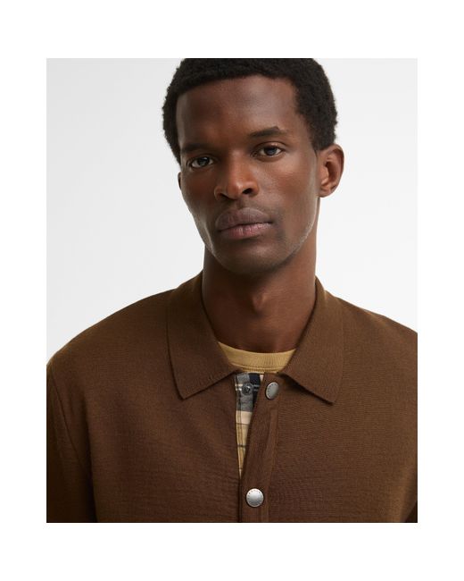 Barbour Brown B.Li Florcombe Os Sn64 for men