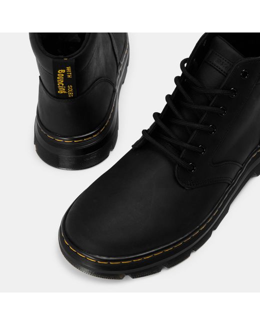 Dr. Martens Black Bonny Soft Leather Chukka Boots for men