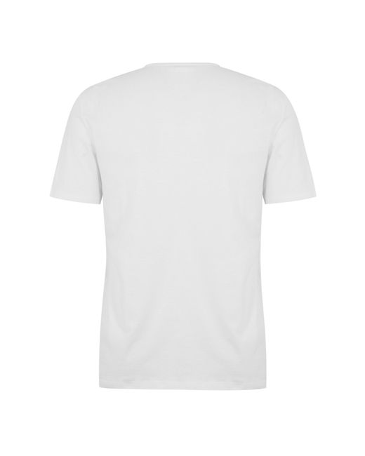 ARMANI EXCHANGE White Small Icon T-Shirt for men