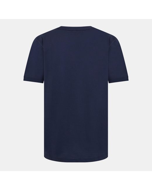 HUGO Blue Regular Fit Short Sleeve Crew Neck T-Shirt for men