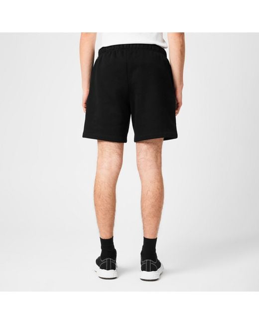 Fear Of God Black Cotton Logo Shorts for men